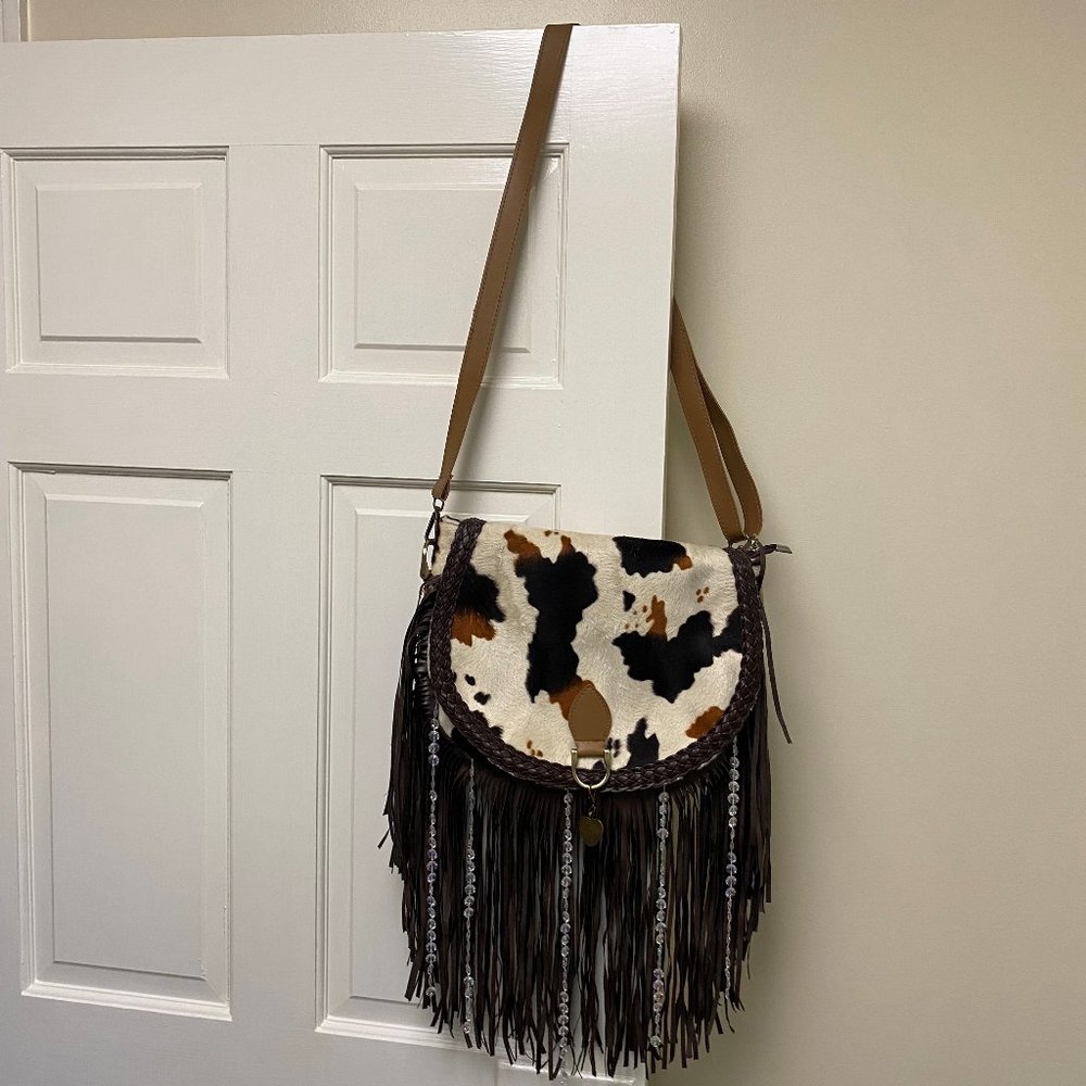 Pocketbook, Animal Print, inner pockets, zipper N W/O T